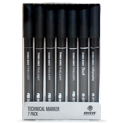 MTN Technical Marker 7er Set