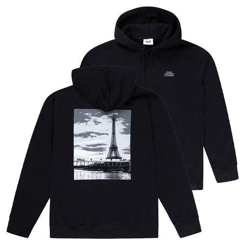 1UP Hoody PARIS - black