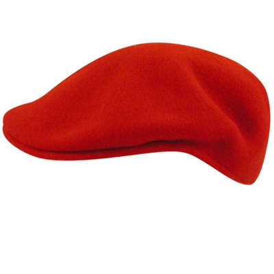 KANGOL Flat Cap WOOL 504 red