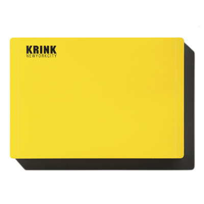 KRINK Super Permanent Stickers Pack (50pcs) yellow