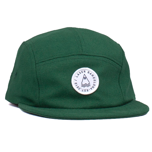 LASER 5Panel Cap BARCELONETA - evergreen