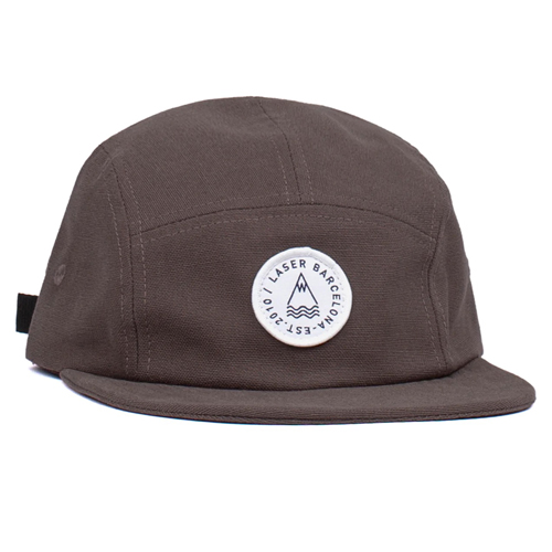 LASER 5Panel Cap BARCELONETA - mocha