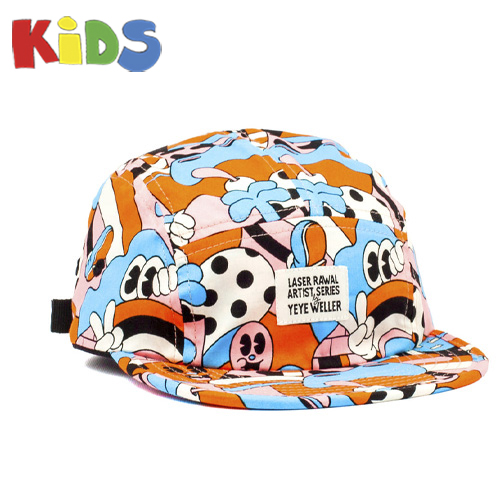 LASER 5Panel Cap YEYE WELLER - Allover - Kids