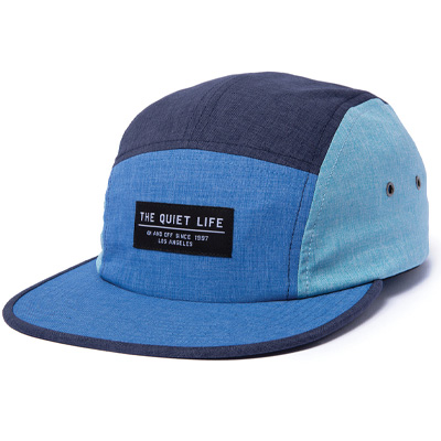 THE QUIET LIFE 5Panel Cap CAMPER ARUBA - blue