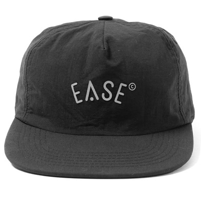 EASE 5Panel Cap LOGO black