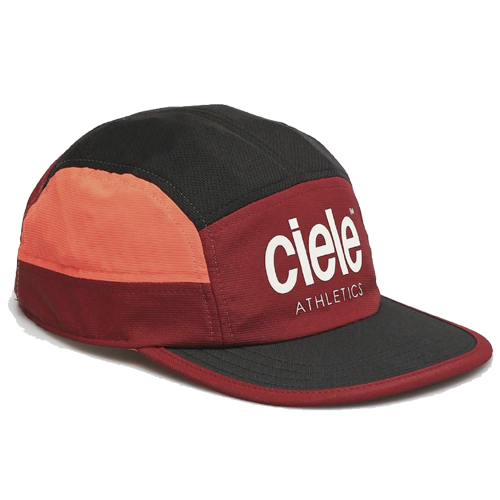 CIELE 5Panel Cap BK CAP - ICONIC BAR - RED ROCKS