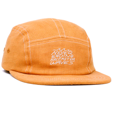 LASER 5Panel Cap Never Ending Half Meter Waves - ochre