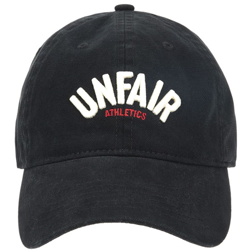 UNFAIR ATHLETICS 6 Panel Cap ELEMENTARY - black