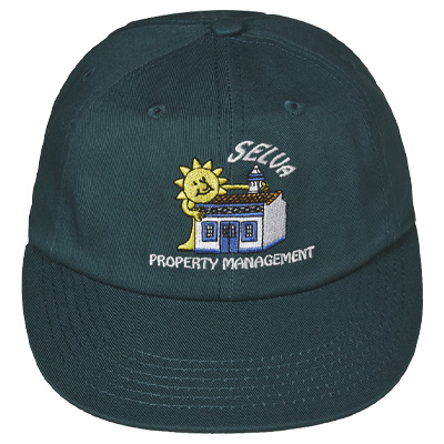 SELVA 6Panel Cap PROPERTY MANAGEMENT - green