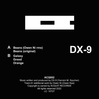 DX-9 - The Orange EP - Vinyl 12"