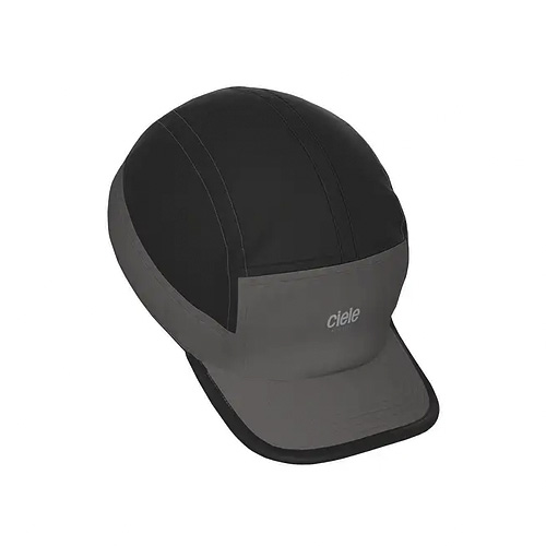 CIELE 5Panel Cap ALZCAP SC ATHLETICS SMALL GLINT - black/grey