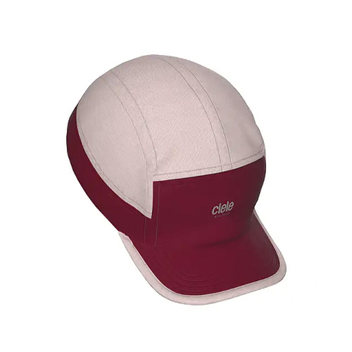 CIELE 5Panel Cap ALZCap ATHLETICS SMALL FORTRIGHT - rosa/burgund