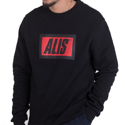 ALIS Sweater CLASSIC CREWNECK black