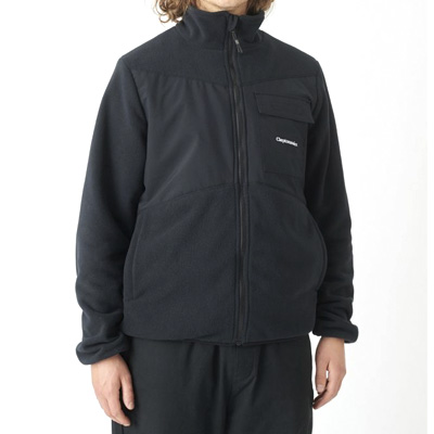 CLEPTOMANICX Fleece Jacket FISHER black