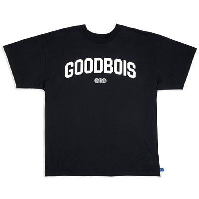 GOODBOIS T-Shirt ALUMNI OVERSIZE - black