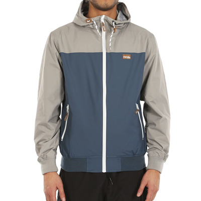 IRIEDAILY Windbreaker AUF DECK grey/blue