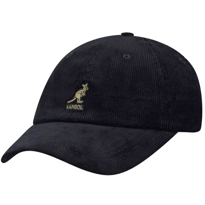 KANGOL Baseball Cap CORD black