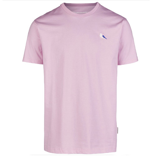 CLEPTOMANICX T-Shirt EMBRO GULL - pastel levender