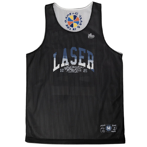 LASER Basket Shirt Reversible Jersey 15 Years In The Game