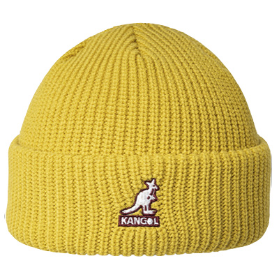 KANGOL Beanie CARDINAL 2 WAY old gold yellow