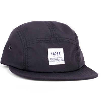 LASER 5Panel Cap BORNE black
