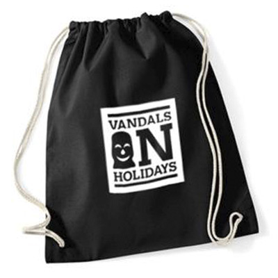 VANDALS ON HOLIDAYS Gym Bag BOX LOGO black