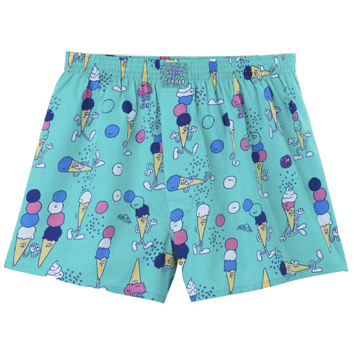 LOUSY LIVIN Boxershorts ICE CREAM - jade