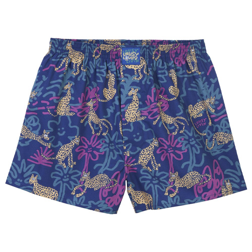 LOUSY LIVIN Boxershorts INTO THE WILD - blue