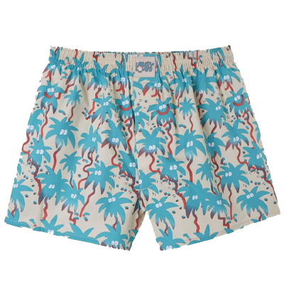 LOUSY LIVIN Boxershorts PALM macademia