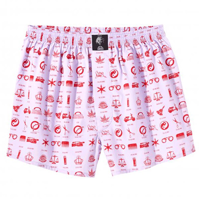 LOUSY LIVIN Boxershorts STANLEY WE orchid