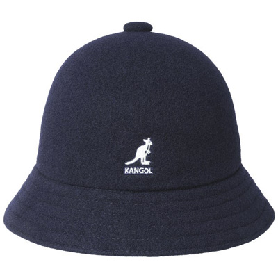 KANGOL Bucket Hat WOOL CASUAL dark blue