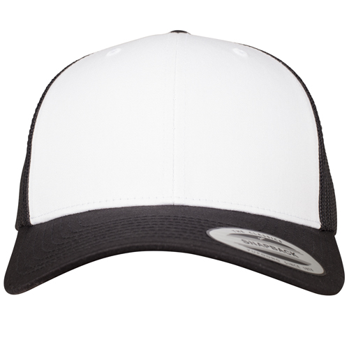 YUPOONG Retro Trucker Colored Front - black/white/black