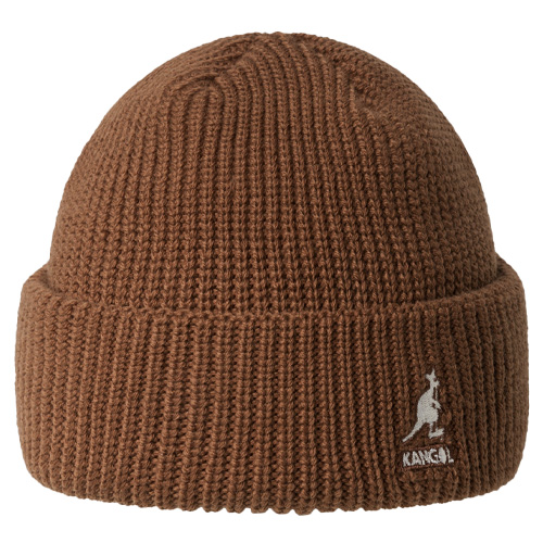KANGOL Beanie CARDINAL 2 WAY - rustic caramel