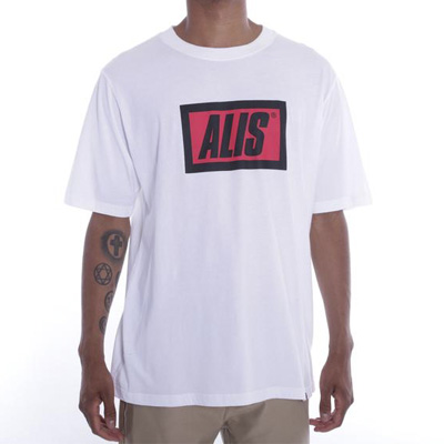 ALIS T-Shirt CLASSIC LOGO white