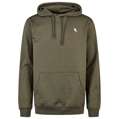 CLEPTOMANICX Hoody EMBRO GULL 2 - Tea Leaf