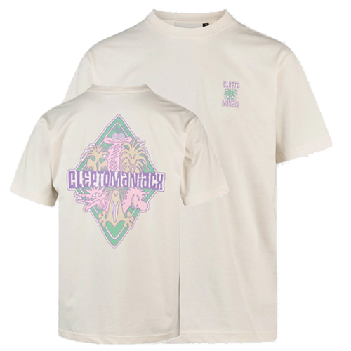 CLEPTOMANICX T-Shirt MANIACX - raw undyed