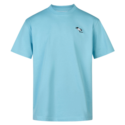 CLEPTOMANICX T-Shirt STORM GULL - milky blue