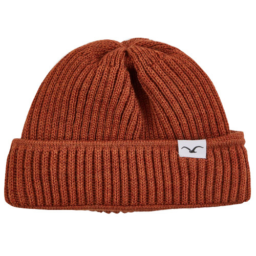 CLEPTOMANICX Beanie STORM SHORT - brick dust