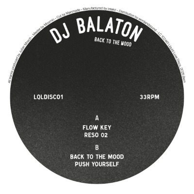 DJ Balaton - Back To The Mood - Vinyl 12"