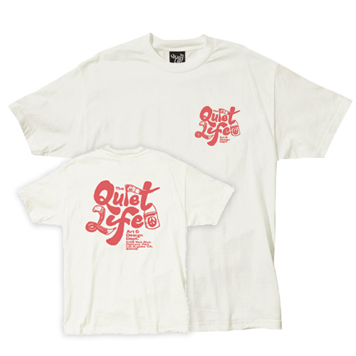 THE QUIET LIFE T-Shirt DESIGN DEPT - cream