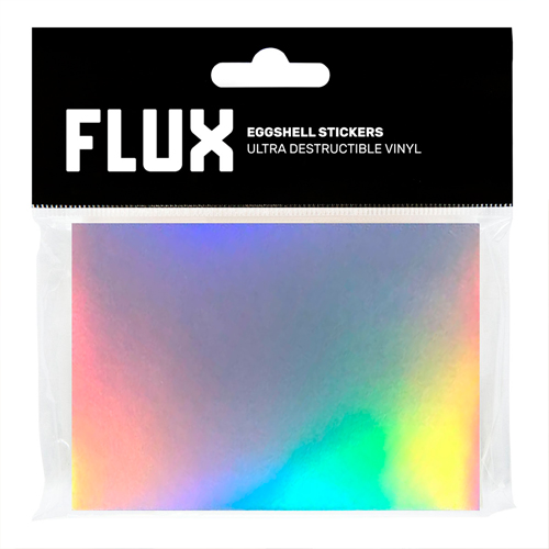 Flux Eggshell Stickers Hologram (50pcs)