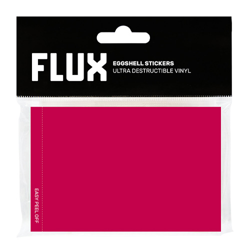 FLUX Eggshell Stickers Magenta (50pcs)