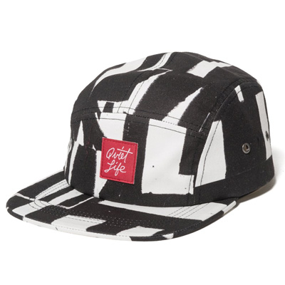 THE QUIET LIFE 5Panel Cap EKTA black/white