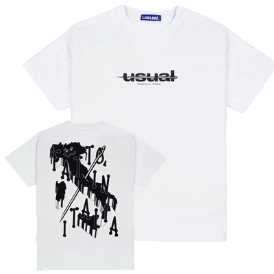 USUAL T-Shirt FATTO IN ITALIA white