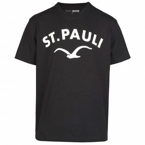 CLEPTOMANICX T-Shirt FC ST.PAULI - black