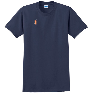 SIXSIXSEVEN T-Shirt FEUERLÖSCHER navy