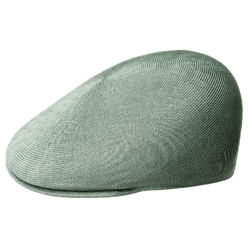 KANGOL Flat Cap 507 SEAMLESS TROPIC - sage green