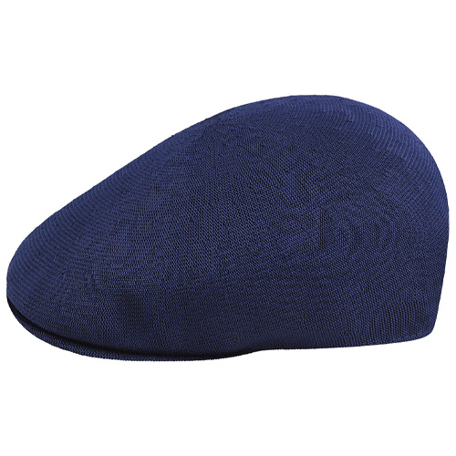 KANGOL Flat Cap 507 SEAMLESS TROPIC - navy