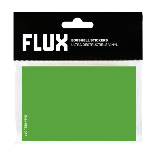 FLUX Eggshell Stickers Green (50pcs)