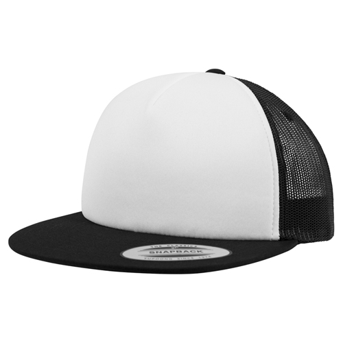 YUPOONG Foam Trucker Cap - black/white